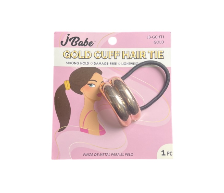 1.99 GOLD CUFF HAIR TIE 