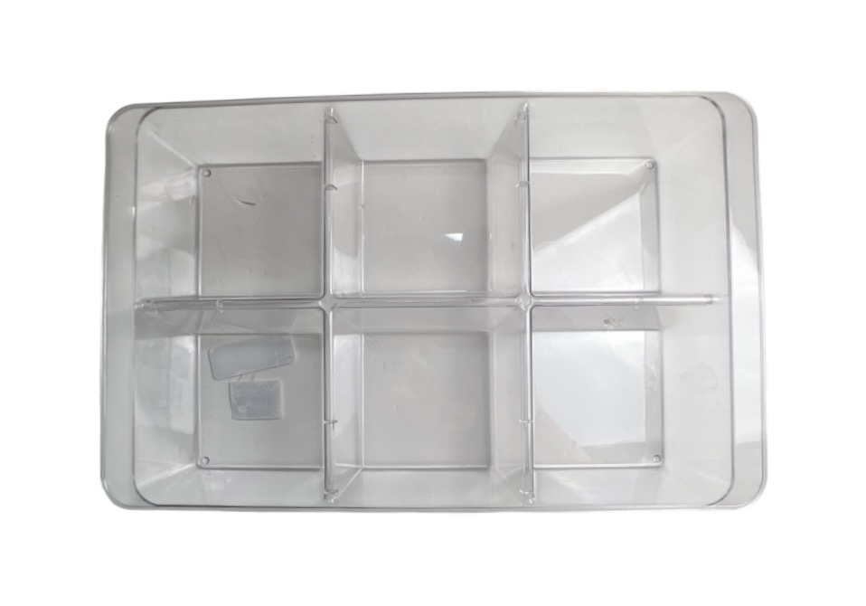 8.99 RECTANGLE DIVIDED TRAY 