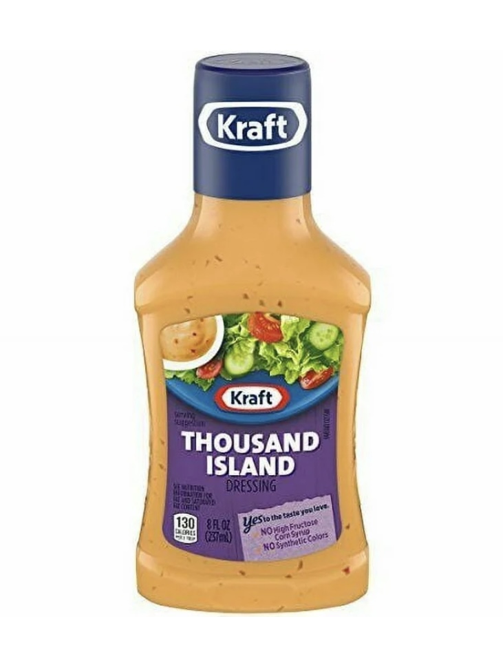 3.99 KRAFT THOUSAND ISLAND DRESSING 16 FL OZ 