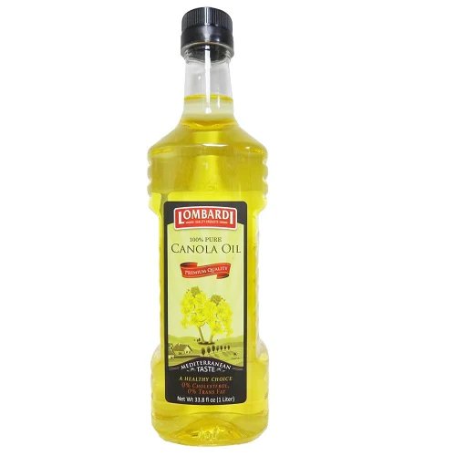 3.99 LOMBARDI CANOLA OIL 100% PURE 33.8 FL OZ 