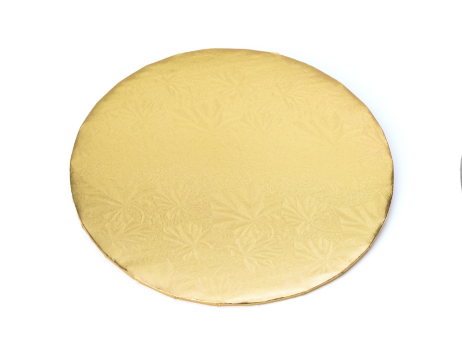 5.99 GOLD 10 INCH CAKE CIRCLES 5 PCS