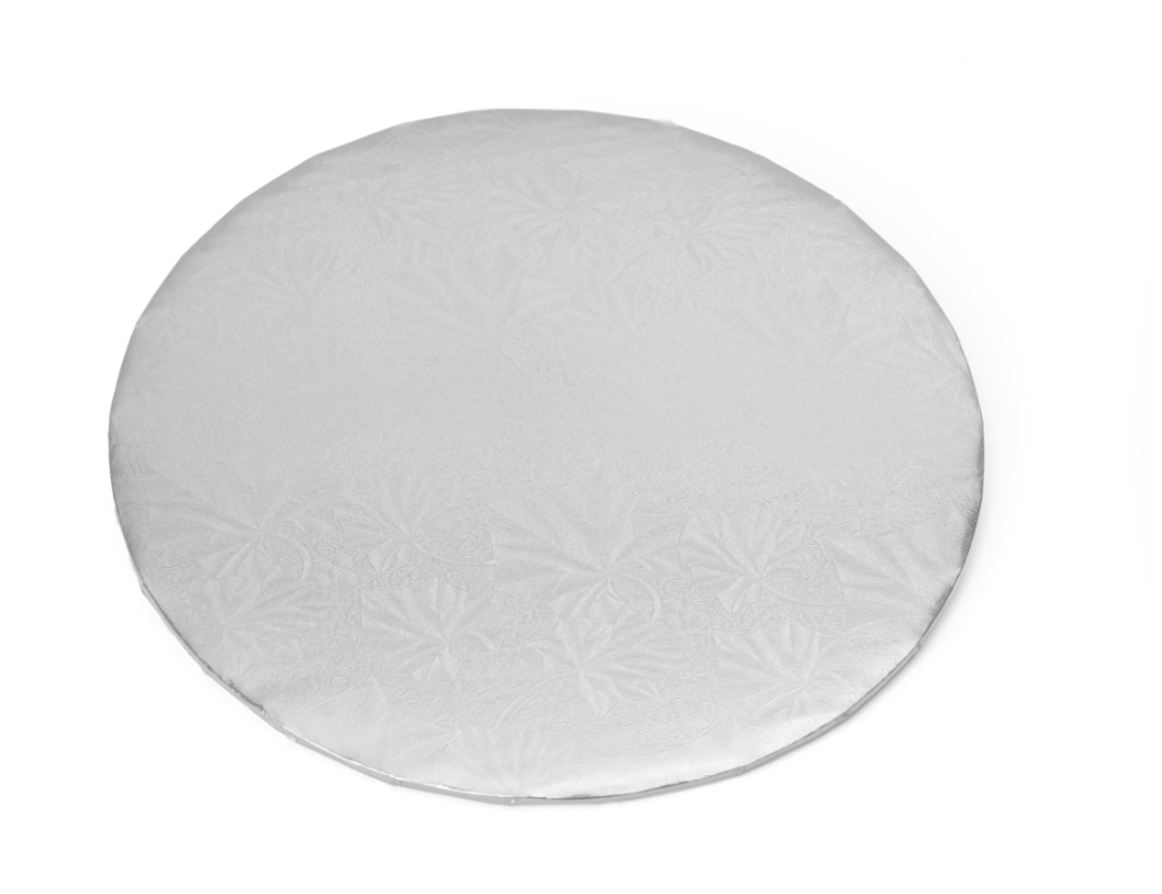 5.99 SILVER 10 INCH CAKE CIRCLES 5 PCS