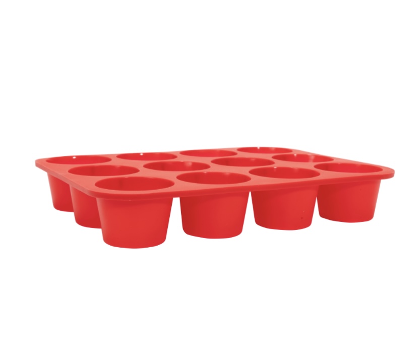 9.99 SILICONE JUMBO MUFFIN PAN MOLD 12 CUPS