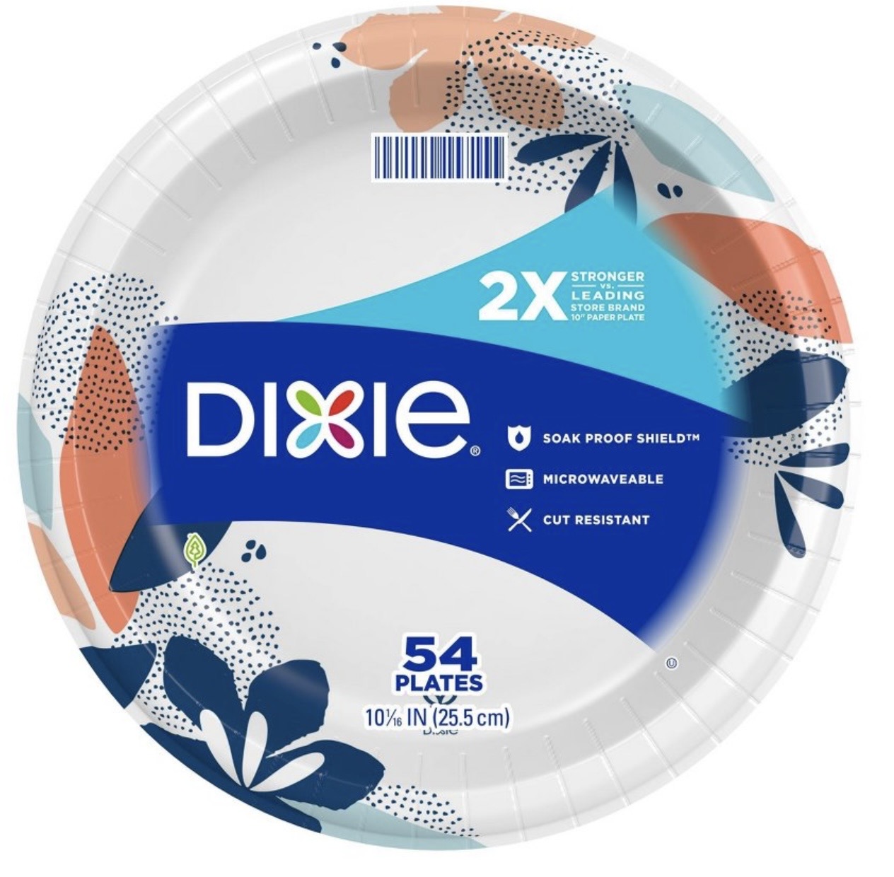 7.99 DIXIE 54 PLATES