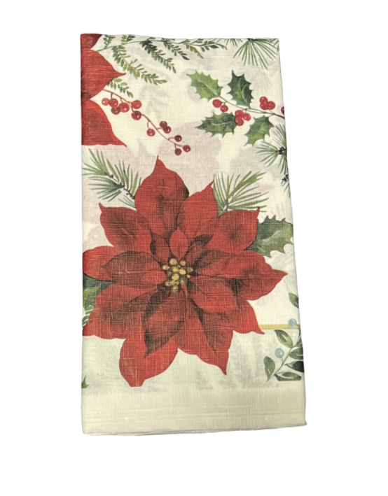 1.99 CHRISTMAS PAPER TABLE COVER 