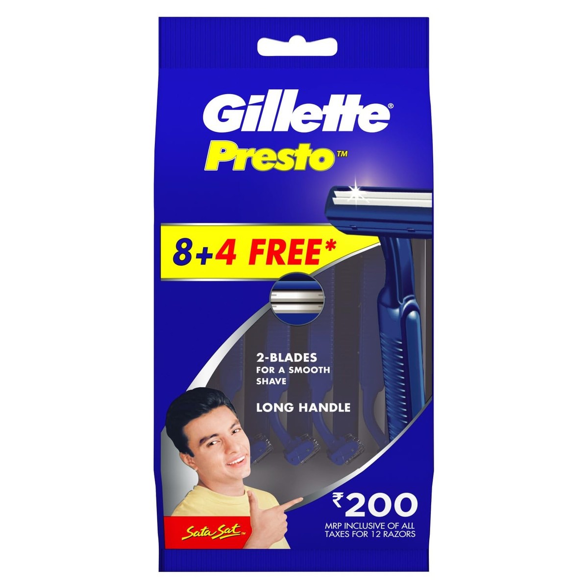5.99 GILLETTE PRESTO 12 PACK