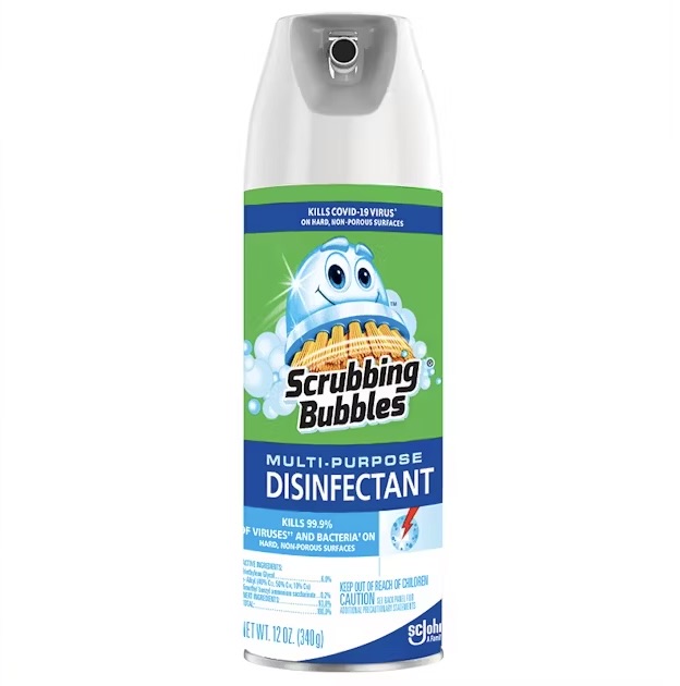 2.99 SCRUBBING BUBBLES MULTI PURPOSE DISINFECTANT SPRAY 