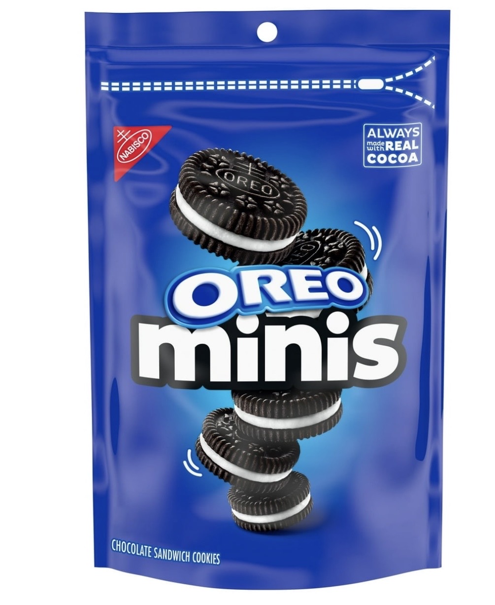 4.99 OREO MINIS 8 OZ 