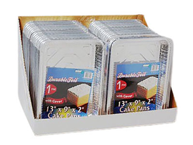 2.49 CAKE PAN WITH LID 13 X 9 X 2 INCH