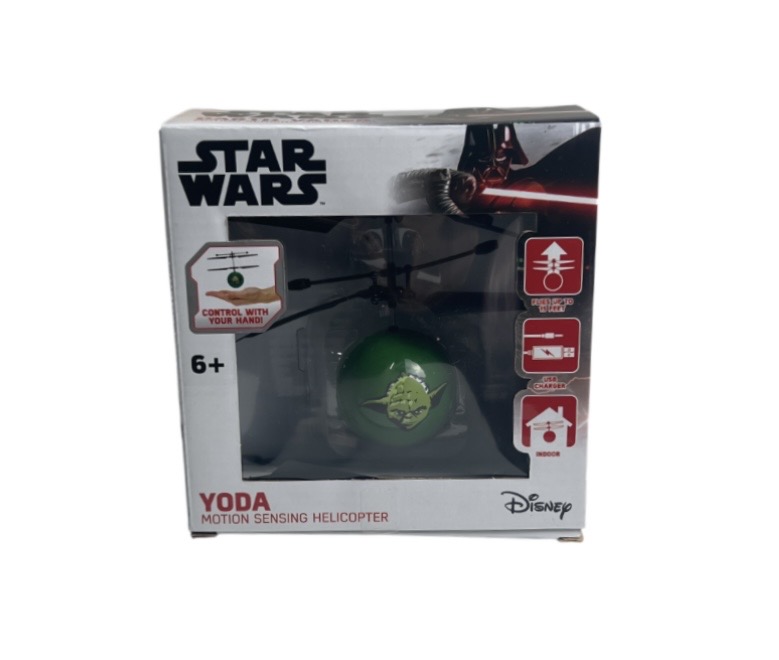 6.99 STAR WARDS YODA MOTION SENSING HELICOPTER 