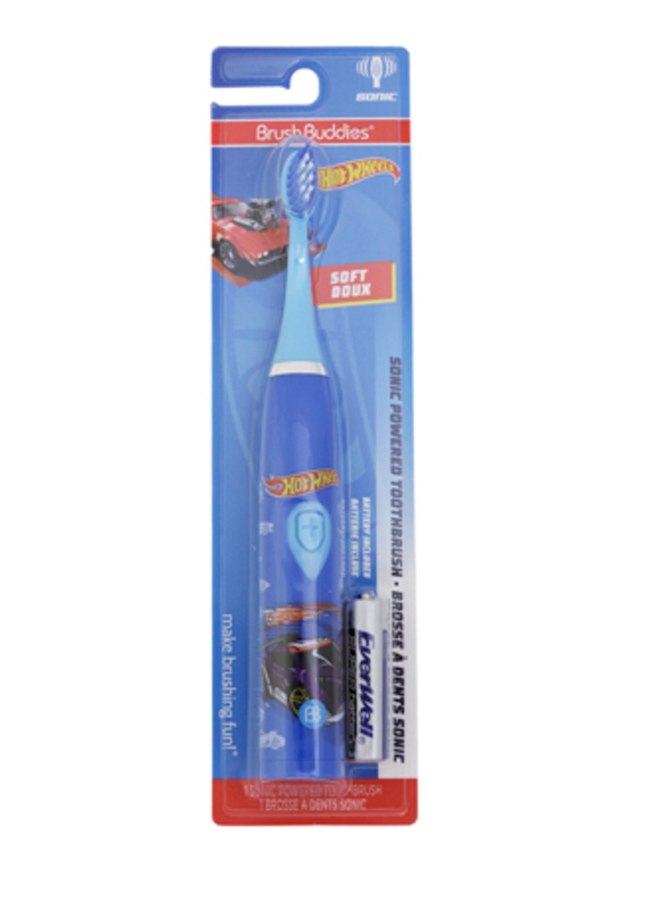 1.99 BRUSH BUDDIES TOOTH BRUSH HOT WHEEL