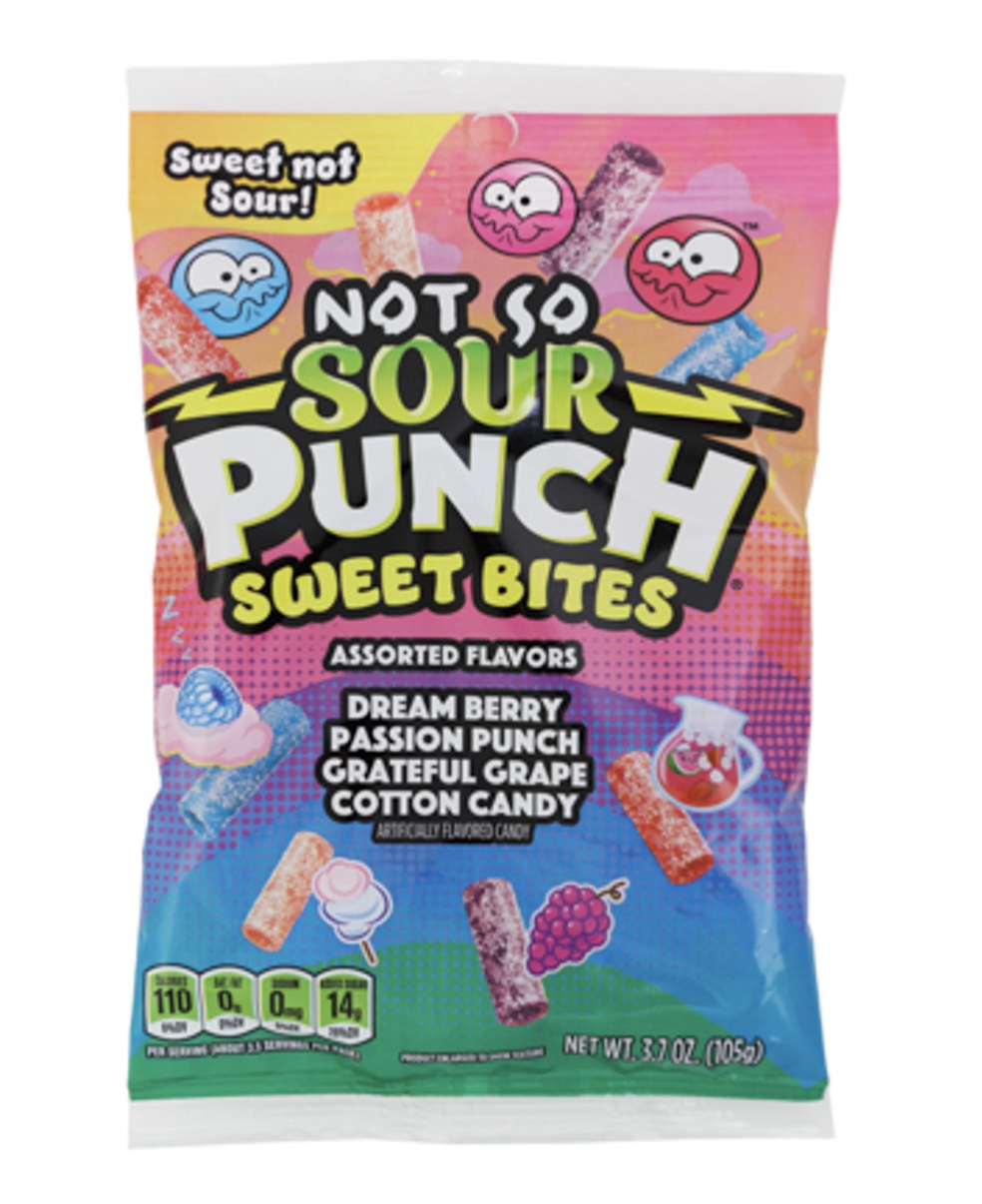 SOUR PUNCH SWEET BITES 3.7 OZ 