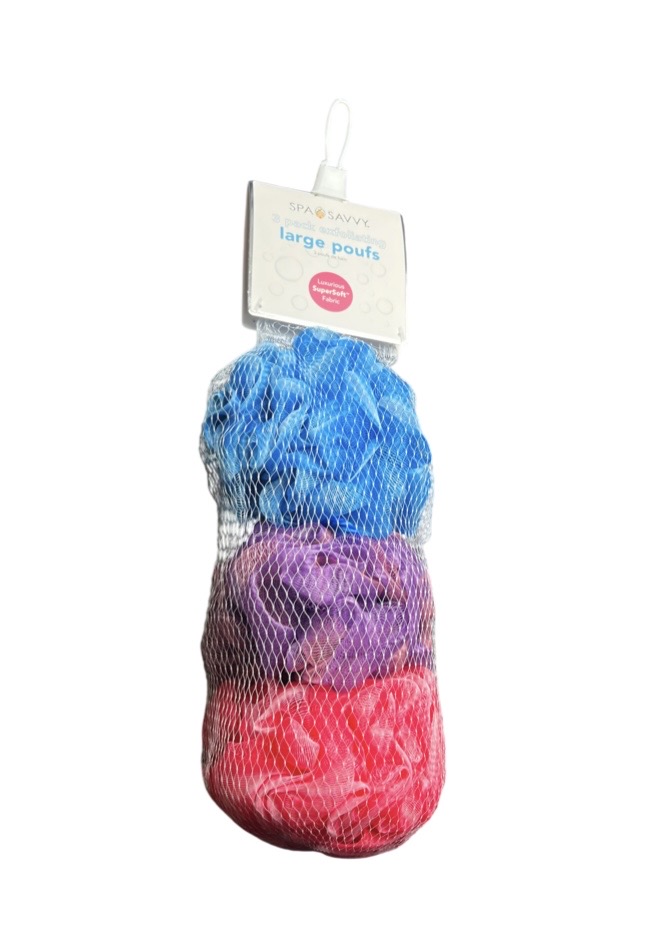 2.99 LARGE POUFS 3 PACK