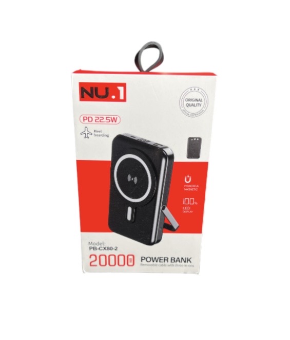 24.99 POWER BANK 20000 3 IN 1 REMOVABLE CABLE 