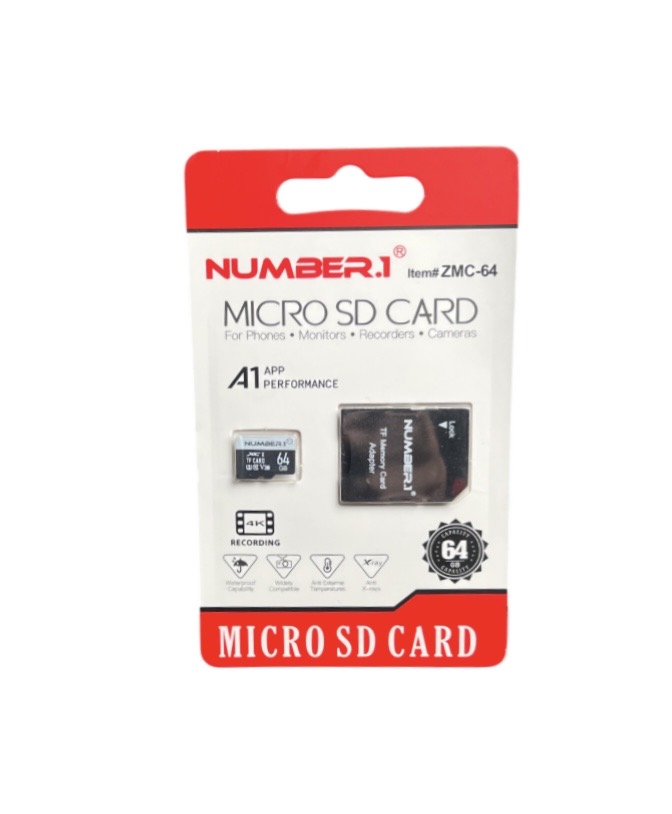9.99 MICRO SD CARD 64 GB