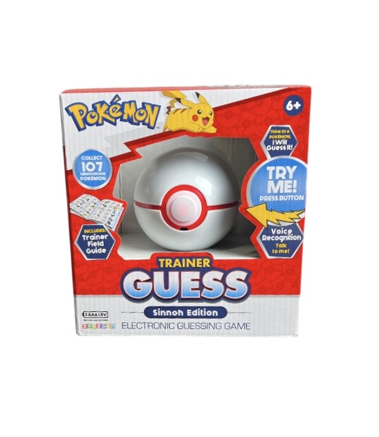 19.99 POKEMON TRAINER GUESS SINNOH EDITION