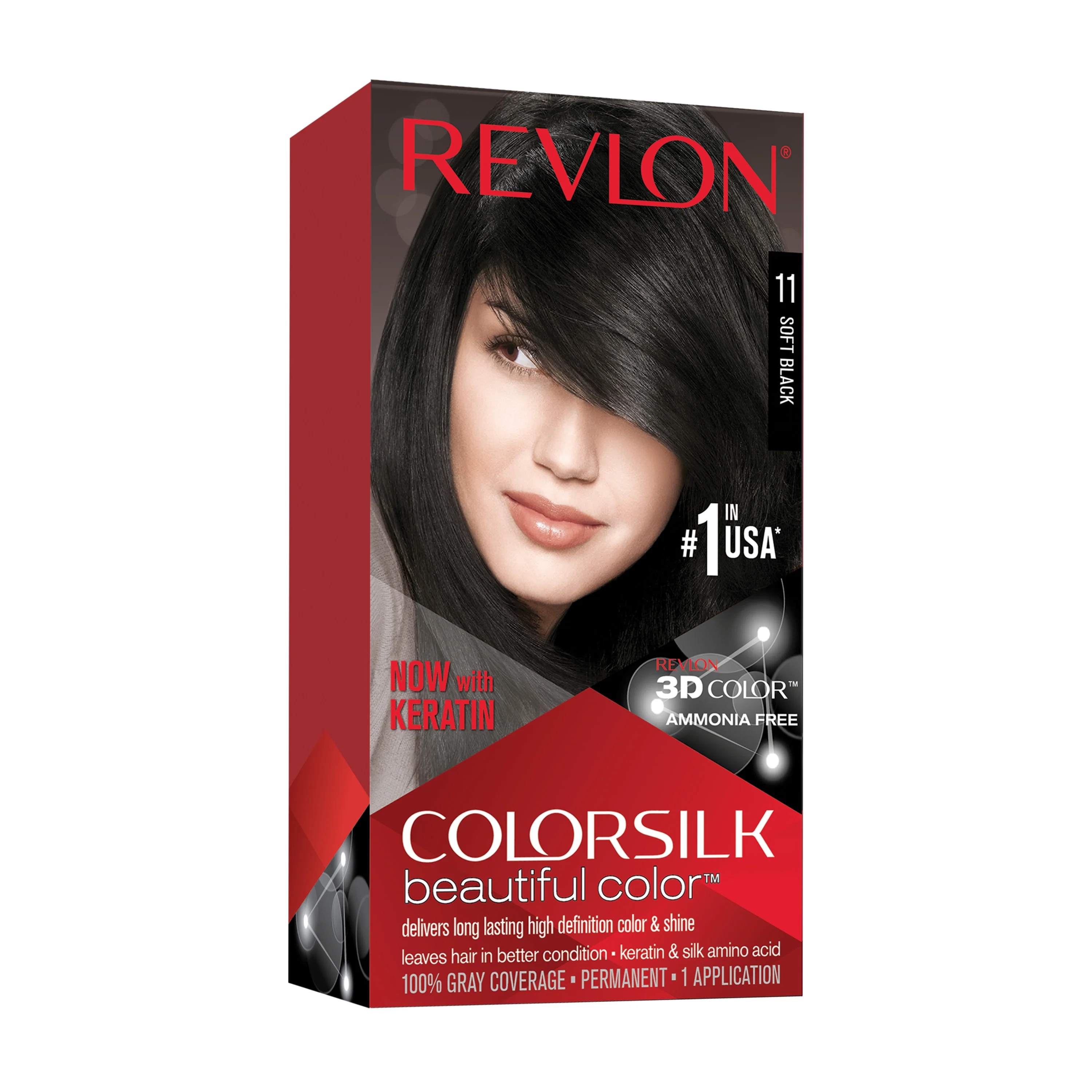 4.99 REVLON 11 SOFT BLACK HAIR DYE