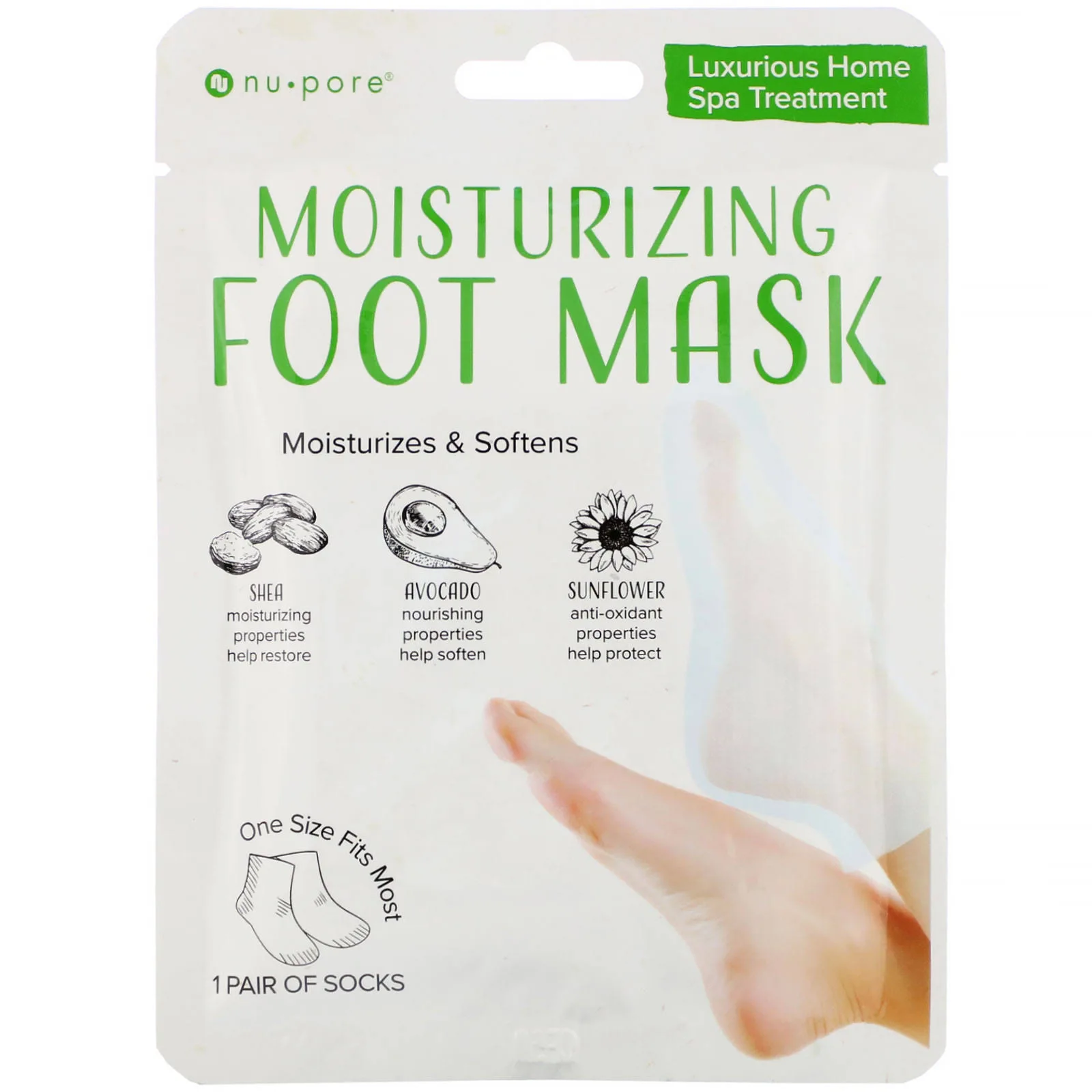 MOISTURIZING SOCKS ALOE VERA  