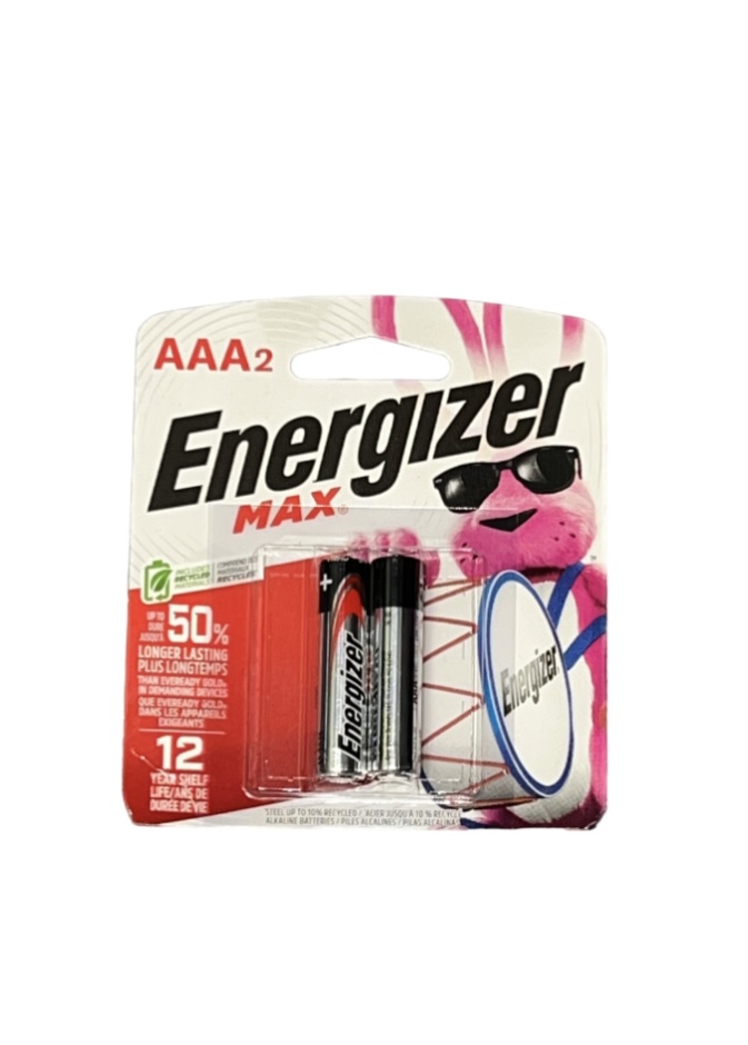 1.99 TRIPLE A BATTEY ENERGIZER MAX