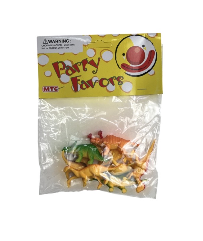 MINI DINOS PARTY FAVOR 8 PACK