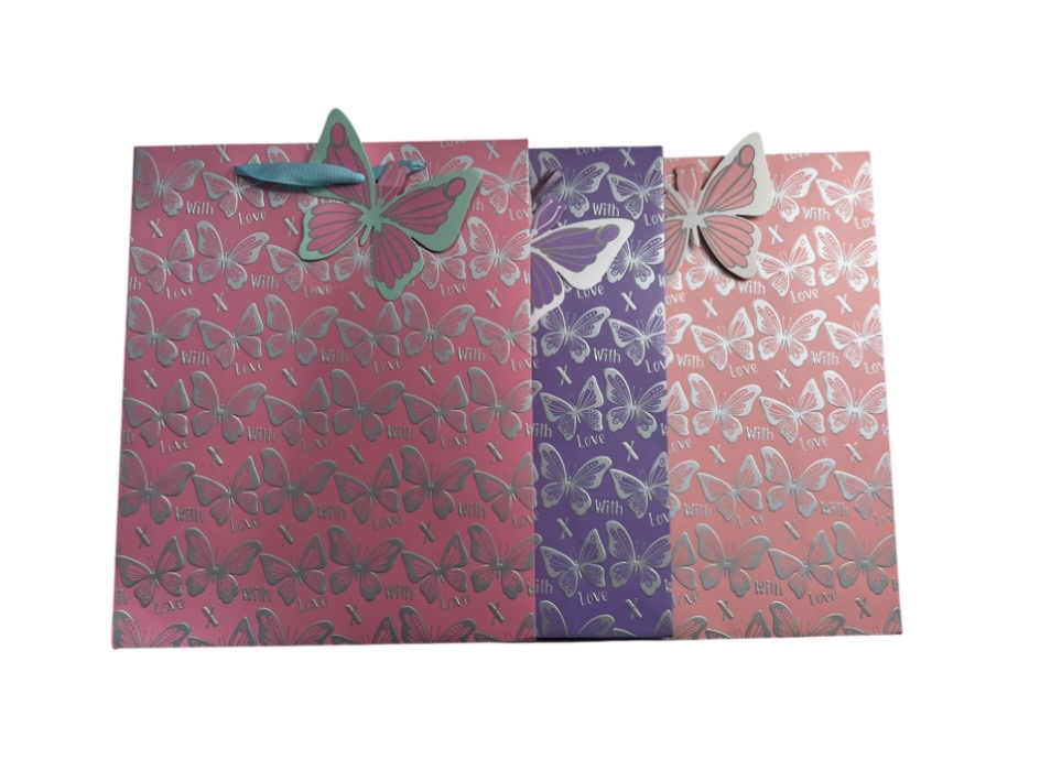 LARGE BUTTERFLY EVERYDAY GIFT BAG 