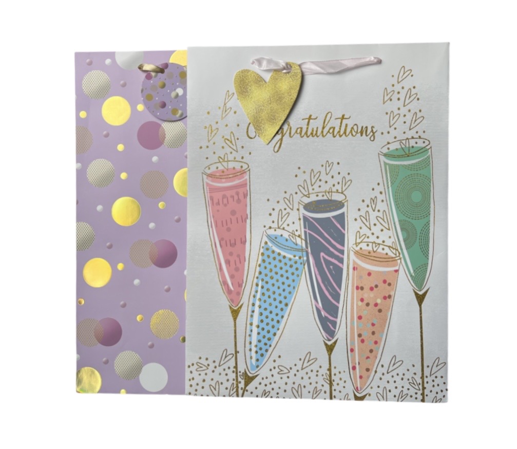 XL CONGRATULATION GIFT BAG 
