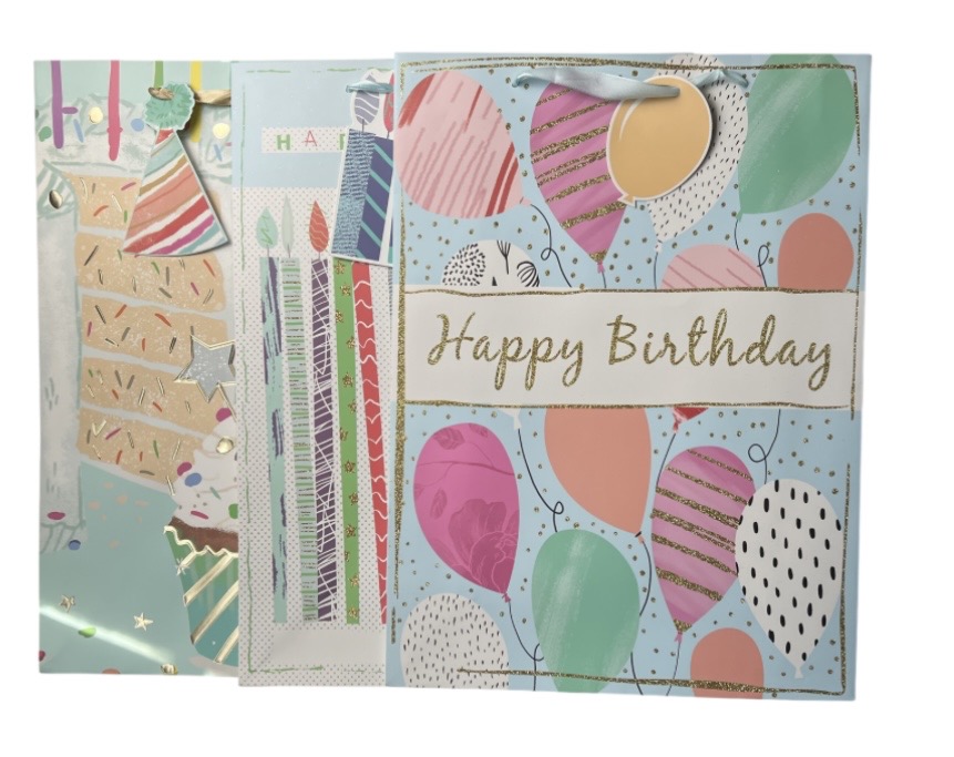 XL HAPPY BIRTHDAY GIFT BAG 