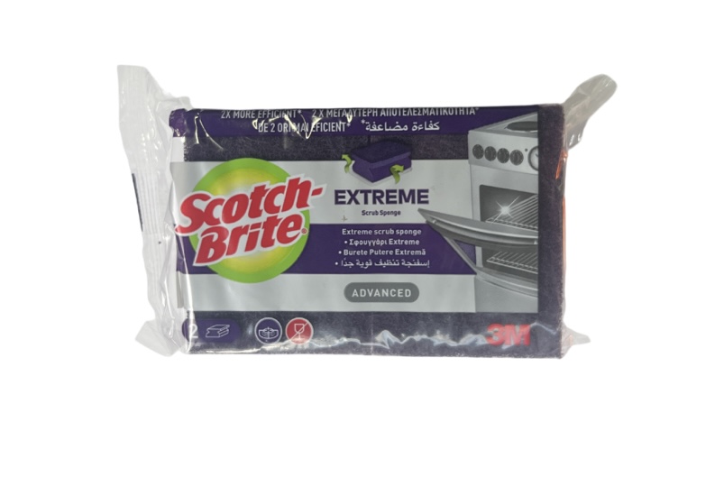 1.99 SCOTCH BRITE EXTREME SCRUB SPONGE ADVANCED