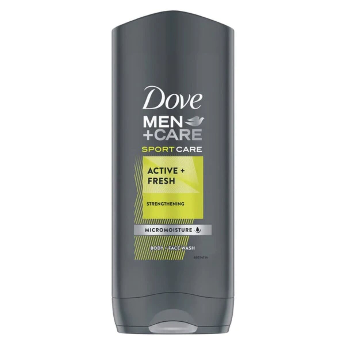 4.99 DOVE MEN CARE SPORT CARE ACTIVE FRESH BODY FACE WASH 