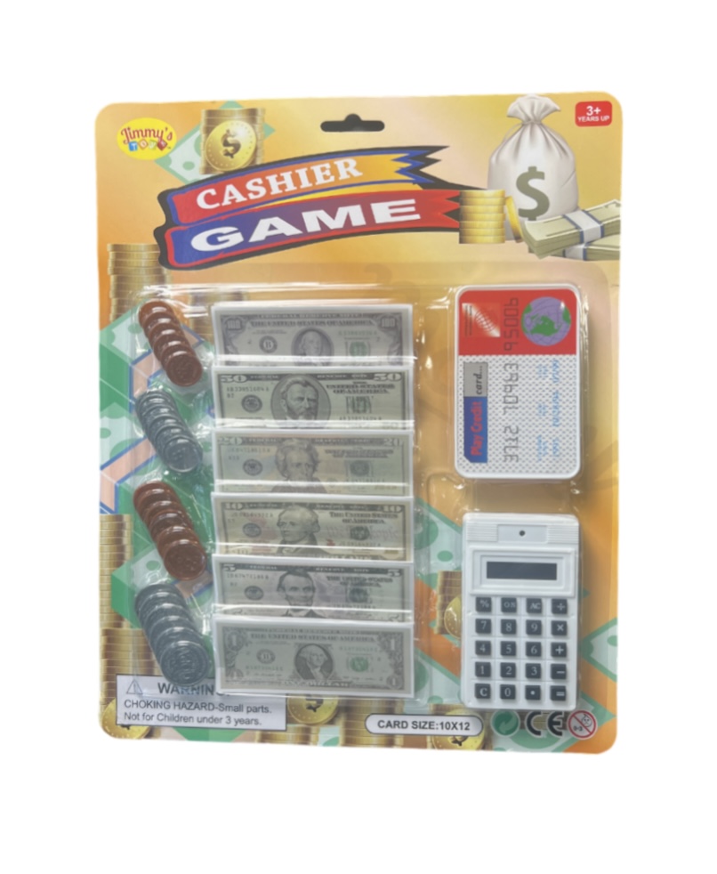 CASHIER GAME TOY MONEY 