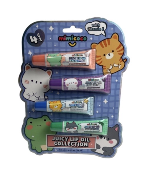 2.99 JUICY LIP OIL COLLECTION 4 PACK 