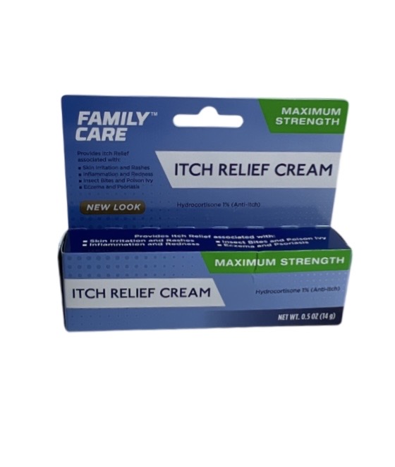 ANTI-ITCH RELIEF CREAM HYDROCORTIZONE 1 0.5 OZ  