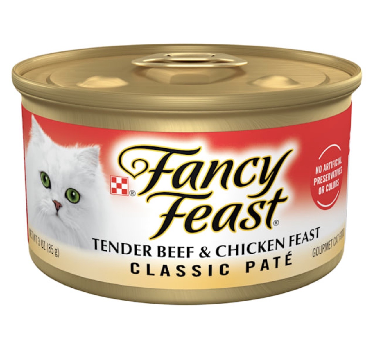 FANCY FEAST TENDER BEEF AND CHICKEN FEAST CAT FOOD 