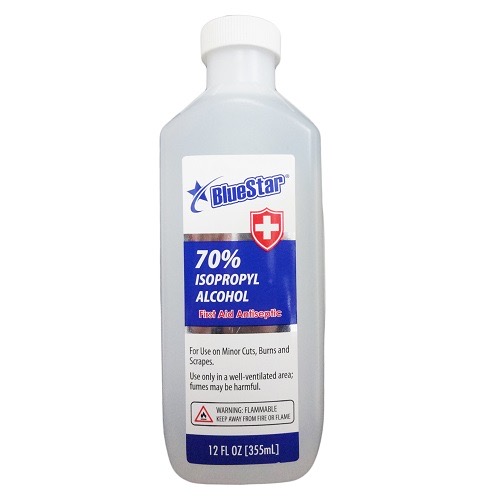 1.99 BLUE STAR ISOPROPYL ALCOHOL 70% 12 FLOZ 
