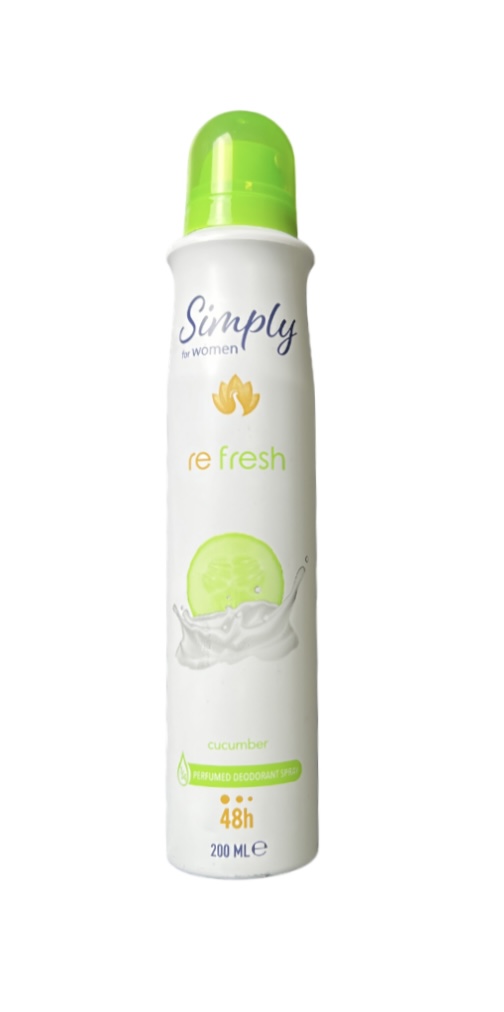 1.99 SIMPLY FOR WOMEN REFRESH 200 ML