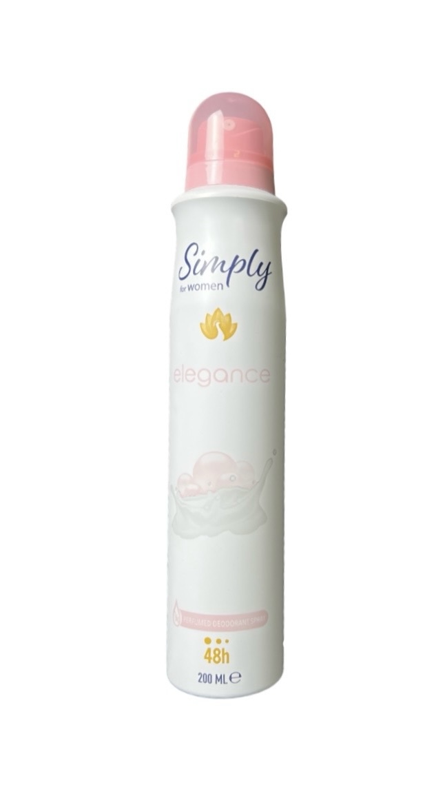 1.99 SIMPLY FOR WOMEN ELEGANCE 200 ML