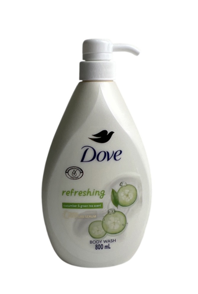 9.99 DOVE REFRESHING CUCUMBER AND GREEN TEA SCENT BODY WASH 800 ML