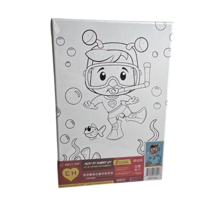 4.99 PAINT BY NUMBER KIT CANVAS