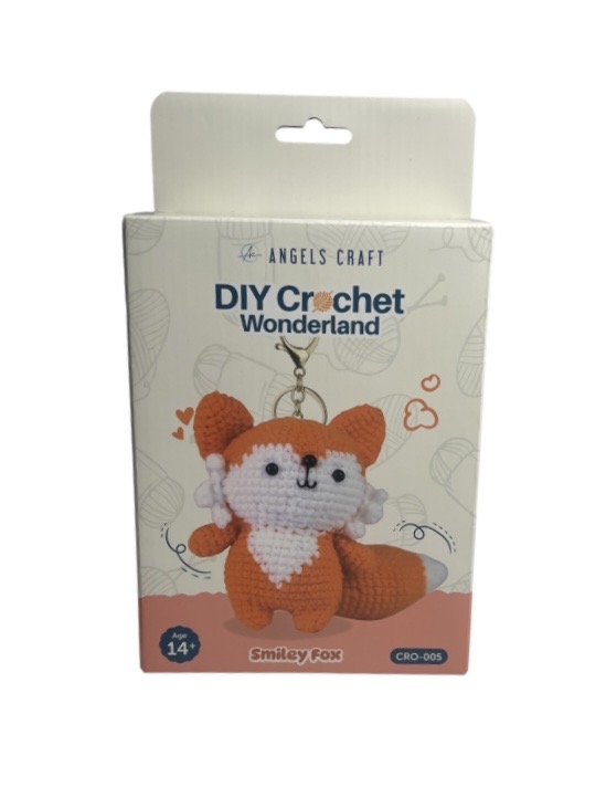 4.99 DIY CROCHET WONDERLAND SMILEY FOX 