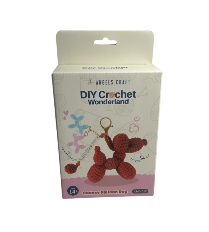 4.99 DIY CROCHET WONDERLAND BOUNCY BALLOON DOG 