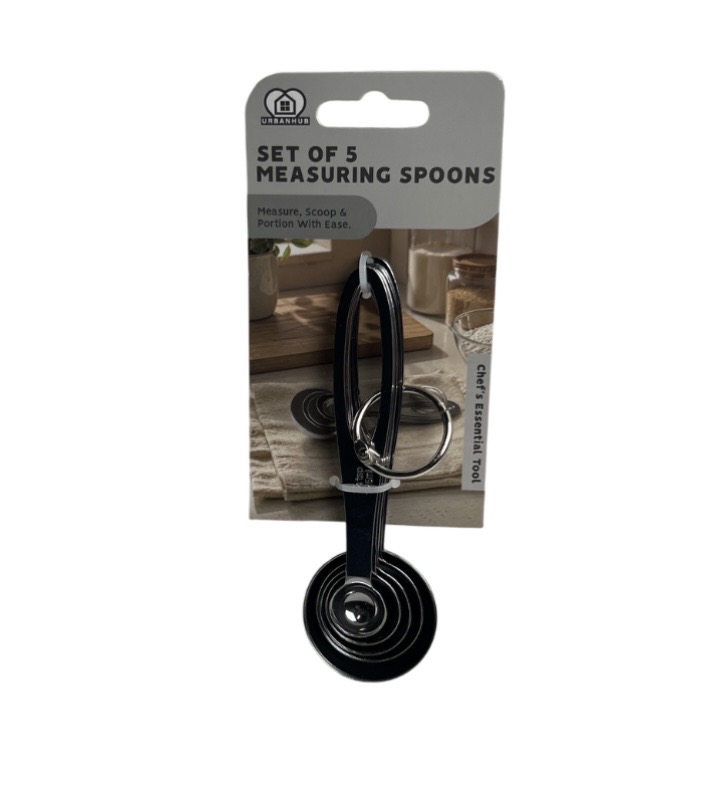 3.99 MEASURING SPOONS SET OF 5 