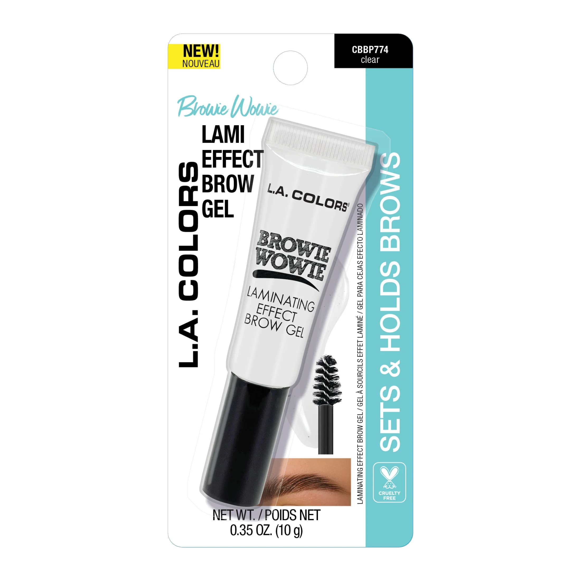 2.99 CLEAR LAMINATING BROW GEL 
