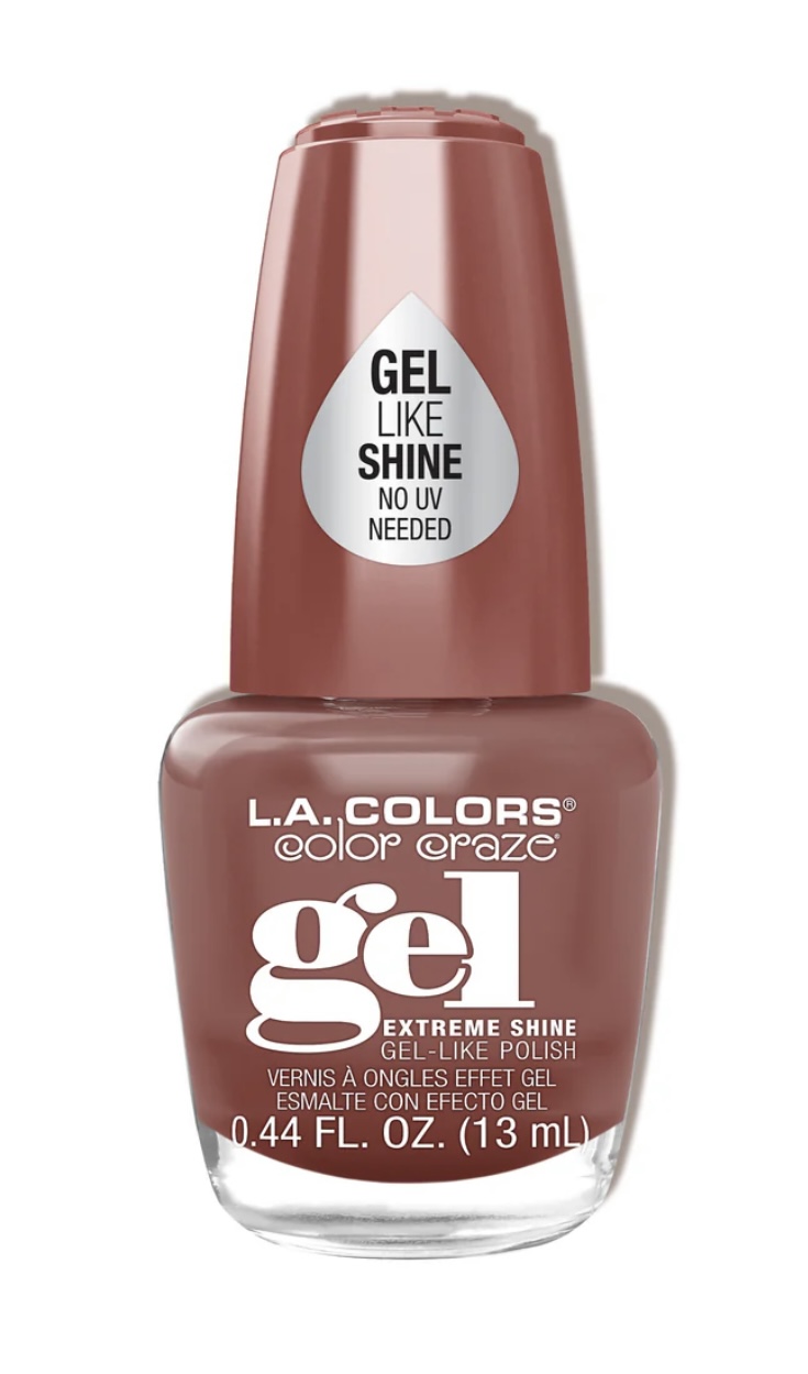 1.99 TEDDY BARE LA COLORS GEL POLISH 