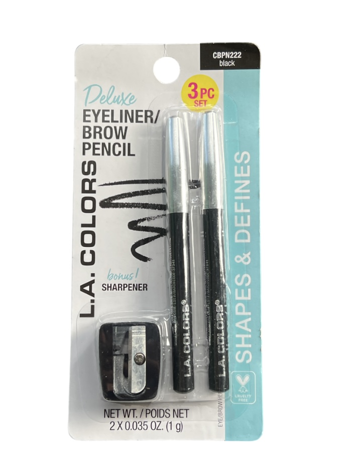1.99 BLACK EYELINER BROW PENCIL 