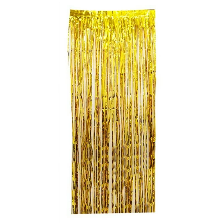 GOLD FOIL DOOR CURTAIN 