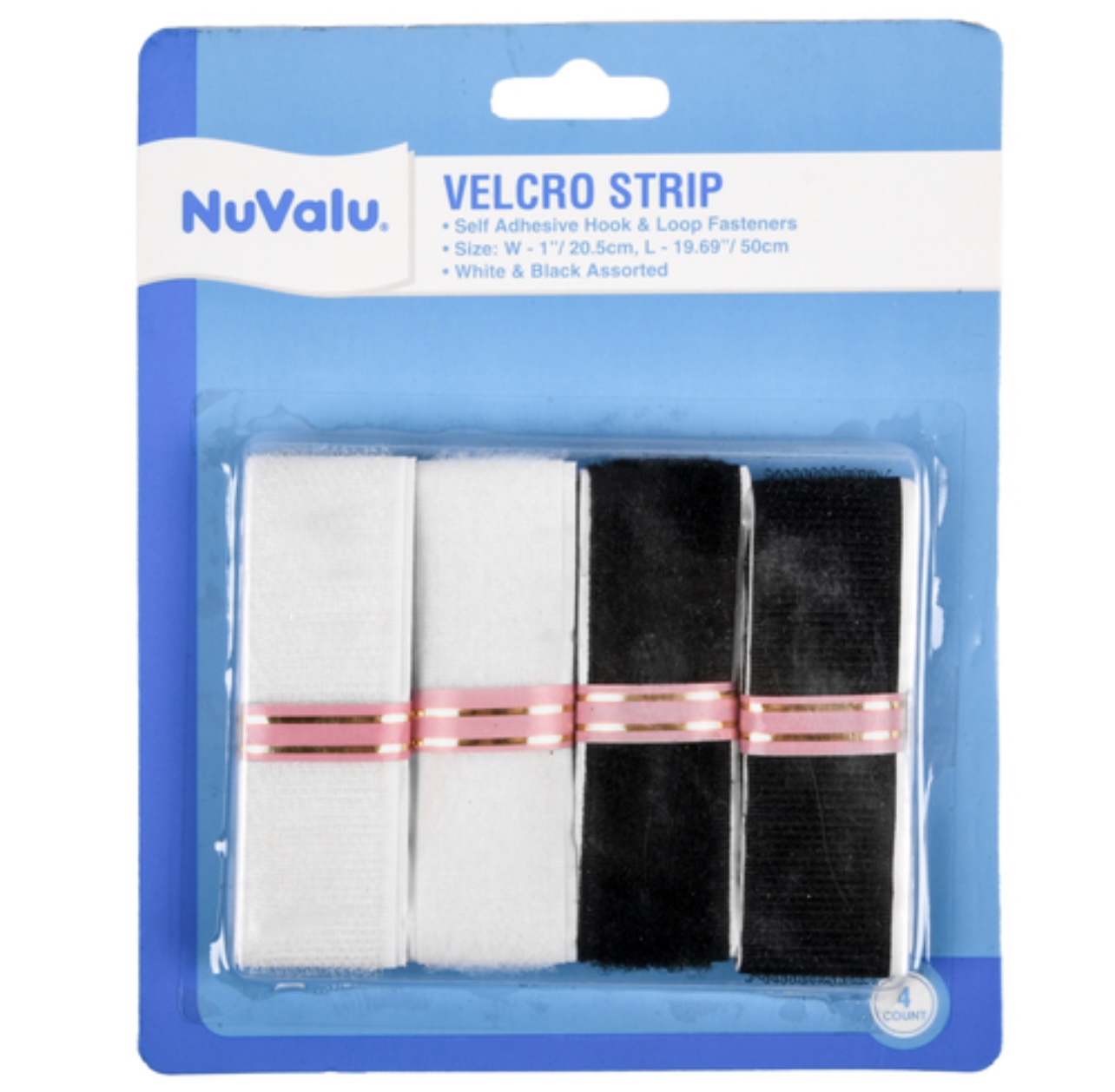 1.99 NUVALU VELCRO STRIPS 