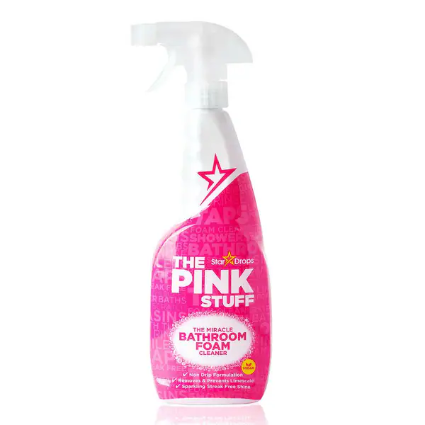 5.49 THE PINK STUFF BATHROOM FOAM CLEANER 750 ML