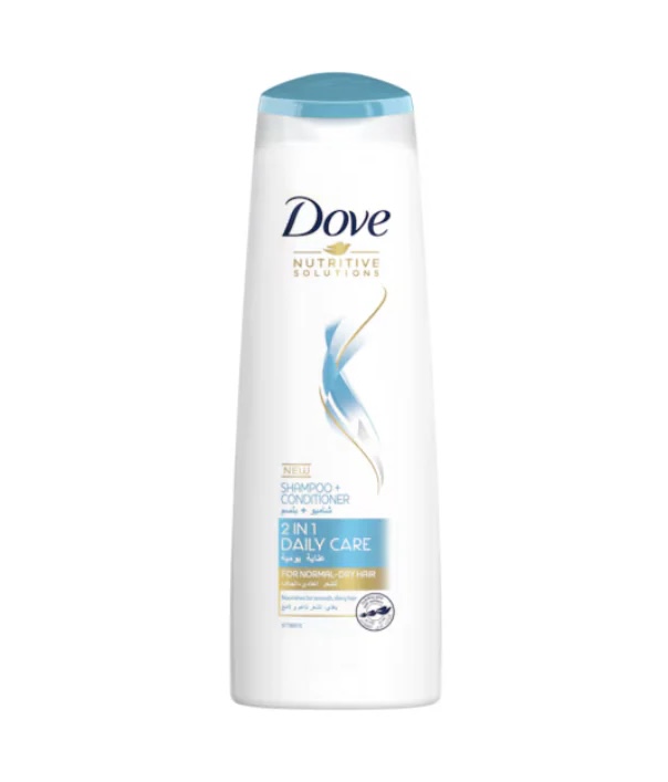 2.49 DOVE 2 IN 1 DAILY CARE SHAMPOO 6.76 FL OZ 