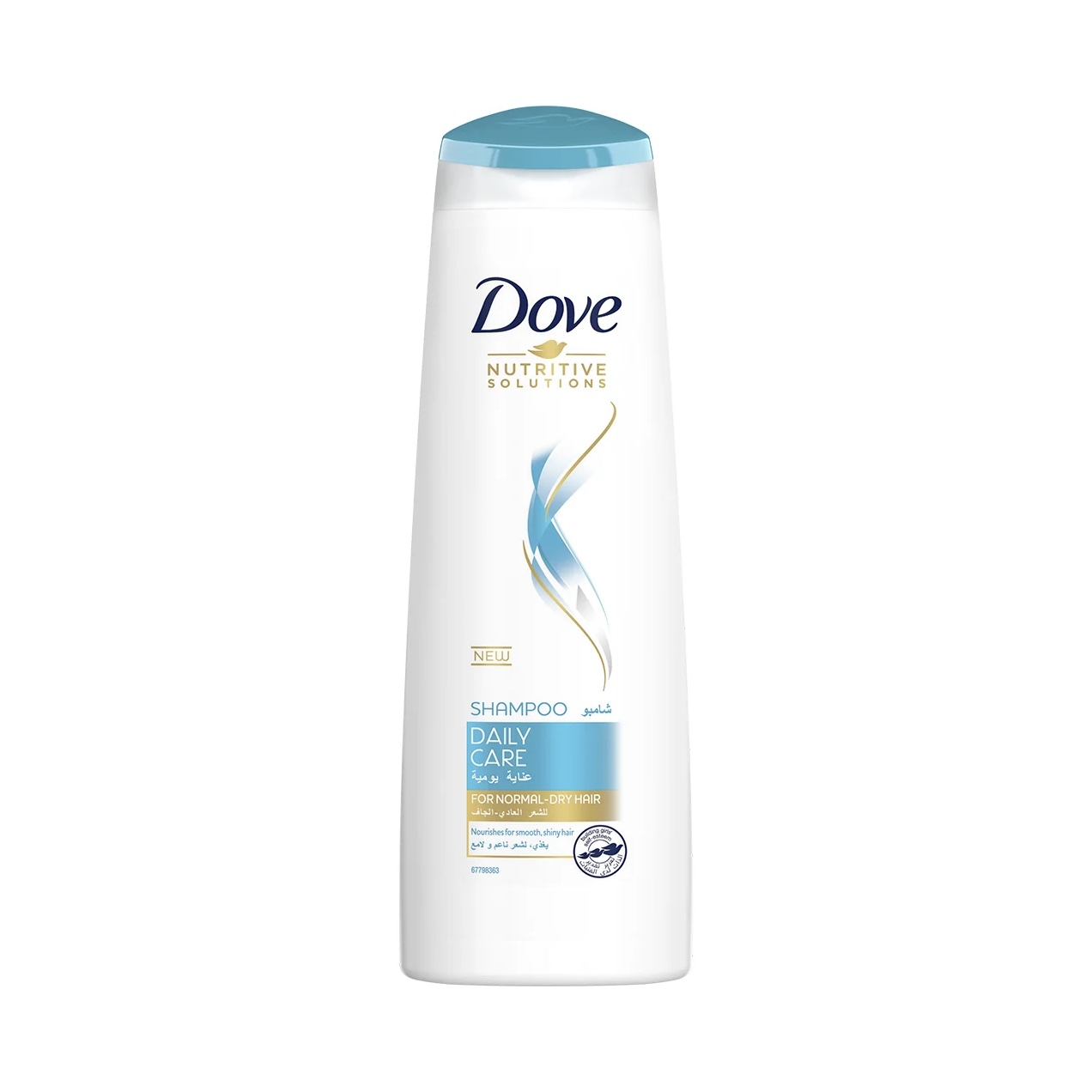 2.49 DOVE DAILY CARE SHAMPOO 6.76 FL OZ 