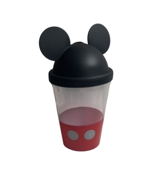 4.99 MICKEY MOUSE CUP WITH STRAW